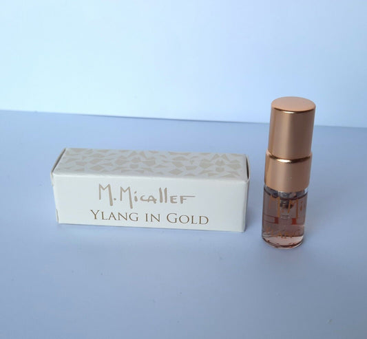 M. Micallef Ylang i guld 2ml 0.06 fl. oz. officiellt parfymprov