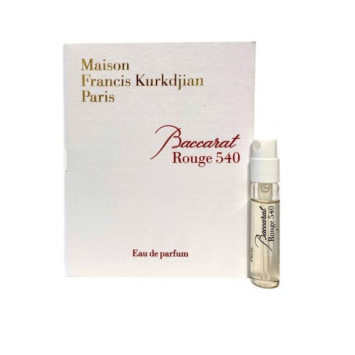 Maison Francis Kurkdjian Baccarat Rouge 540 2ml 0.06 fl. oz. officiella parfymprover