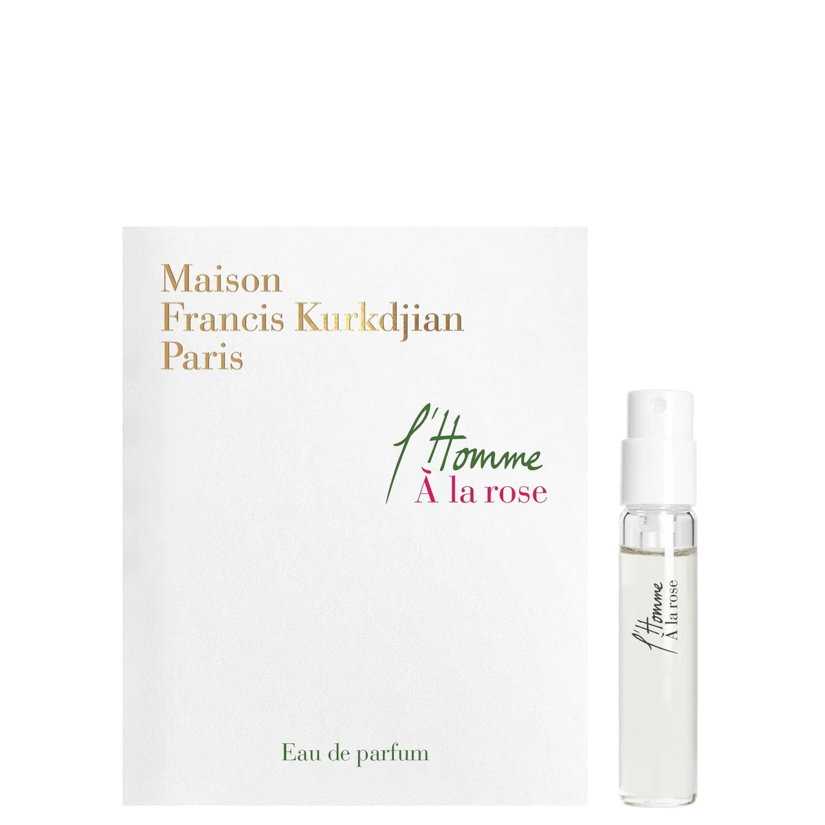 Maison Francis Kurkdjian L'Homme A la Rose 2ml 0,06 fl. uns. officiella doftprover