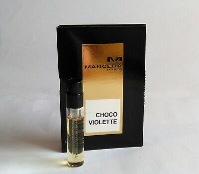 Mancera Choco Violette officiellt prov 2ml 0,07 fl. oz., Mancera Choco Violette 2ml 0,06 fl. uns. officiellt parfymprov