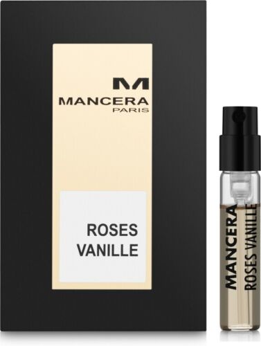 Mancera Roses Vanille 2ml 0,06 fl.oz officiellt parfymprov