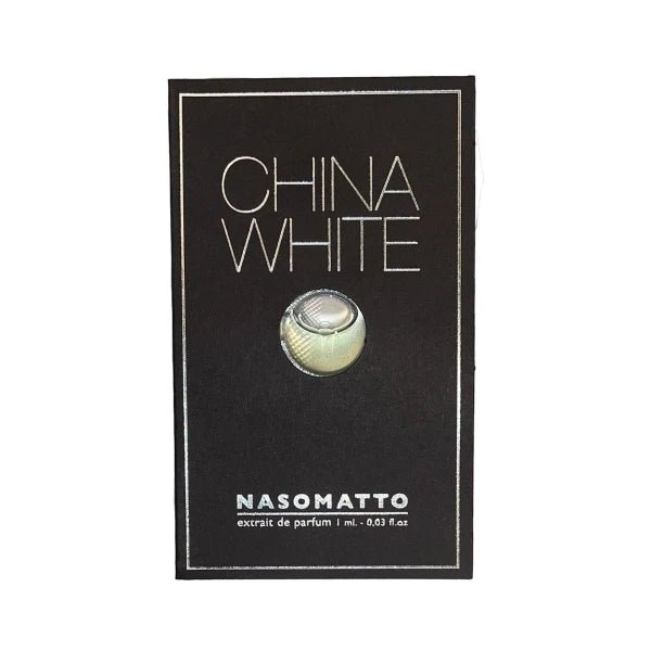 Nasomatto China White 2ml officiel parfumeprøve, Nasomatto China White 2ml officieel parfumstalen, Nasomatto China White 2ml muestra de parfume oficial, Nasomatto China White 2ml hivatalos parfüm minta, Nasomatto China White 2ml campione di profumo u
