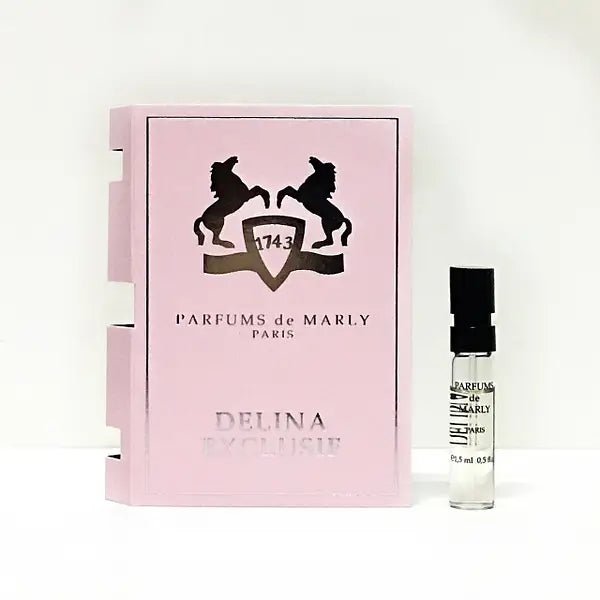 Parfums De Marly Delina Exclusif officiellt doftprov 1,5 ml 0,05 fl. uns.