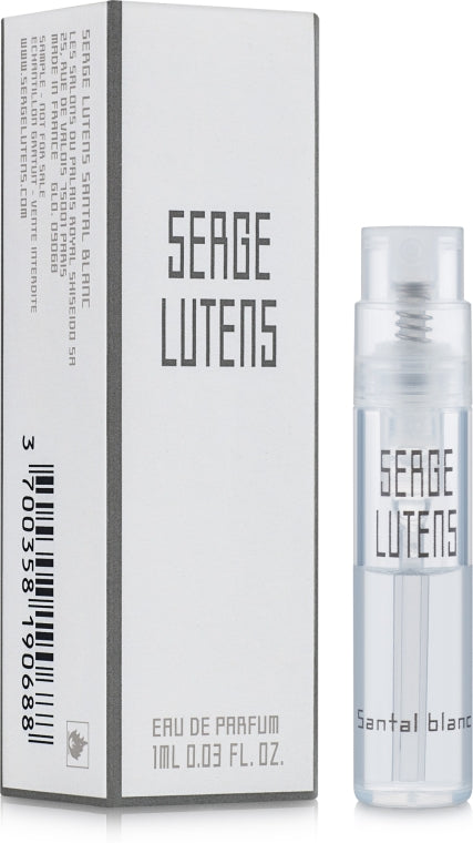 Serge Lutens Santal Blanc 1ml 0.03 fl. oz. officiella doftprover
