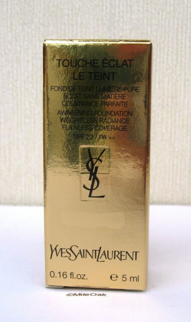Yves Saint Laurent Touche Eclat Foundation 5ml 0,16 fl. uns. hudvårdsprov Shade BD 25 varm beige