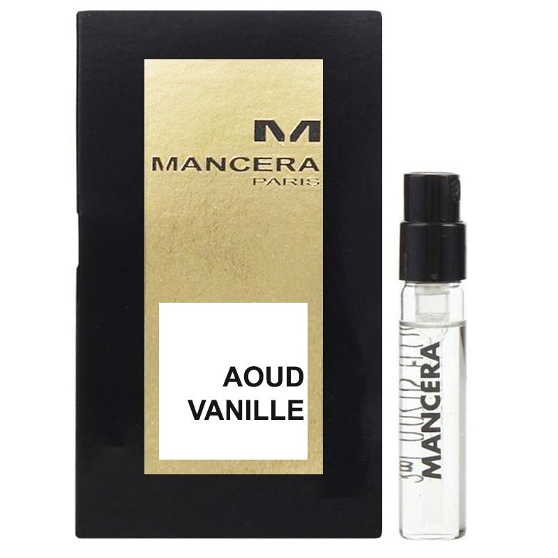 Mancera Aoud Vanille 2ml 0,06 fl. uns. officiella parfymprover