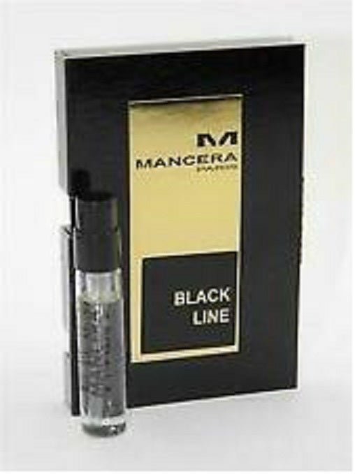Mancera Black Line officiellt prov 2ml 0.07 fl. oz., Mancera Black Line 2ml 0.06 fl. oz. officiellt parfymprov