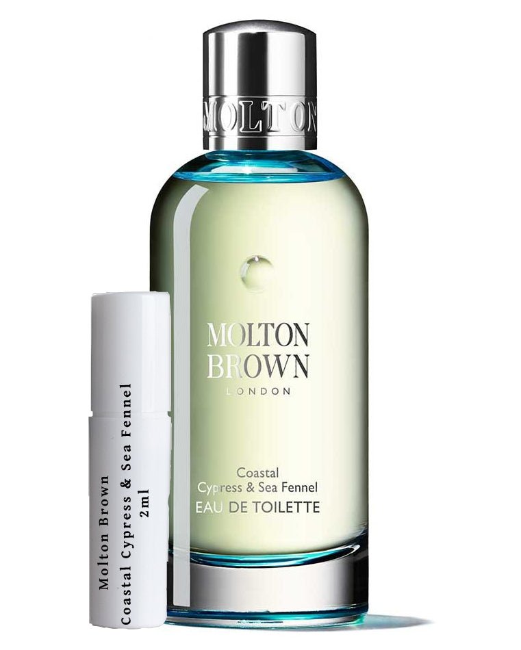 Molton Brown kustcypress och havsfänkålprover 2 ml